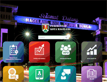 Tablet Screenshot of magelangkota.go.id