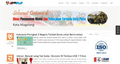 Desktop Screenshot of bp2t.magelangkota.go.id