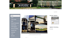 Desktop Screenshot of bappeda.magelangkota.go.id